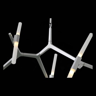 SL947.102.10 Люстра потолочная ST-Luce Серебристый/Белый G9 10*5W LACONICITA-foto7