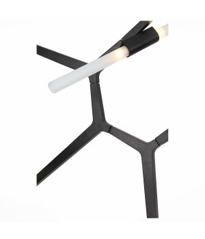 SL947.402.14 Люстра потолочная ST-Luce Черный/Белый G9 14*5W LACONICITA-foto2