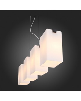 SL541.403.04 Люстра подвесная ST-Luce Черный/Белый E27 4*40W CASET-foto9