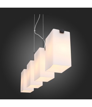 SL541.403.04 Люстра подвесная ST-Luce Черный/Белый E27 4*40W CASET-foto9