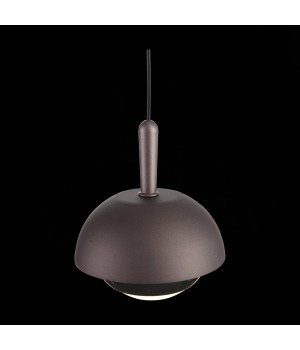 SL1602.323.01 Светильник подвесной ST-Luce Кофейный, Золото/Кофейный, Золото LED 1*8W 4000K ENTOLLA-foto6
