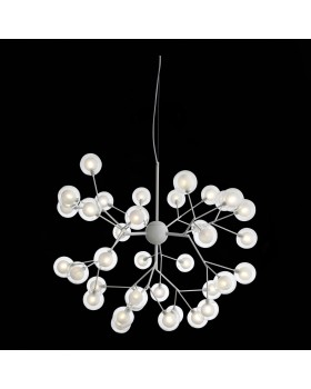 SL376.503.36 Люстра подвесная ST-Luce Белый/Белый,Прозрачный G4 LED 36*2W DEMELE-foto5