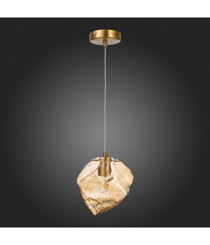 SL1175.303.01 Подвес ST-Luce латунь/янтарный E14 1*40W Portici-foto6