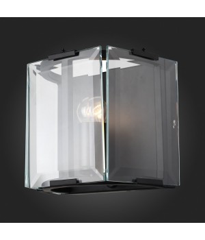 SL276.401.01 Бра ST-Luce Черный/Прозрачный E27 1*60W PELTRO-foto3