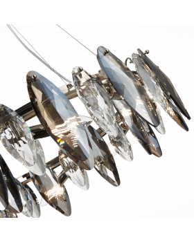 SL1227.103.08 Люстра подвесная ST-Luce Никель/Прозрачный E14 8*40W ANCONA-foto3