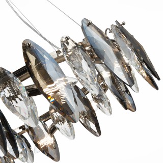 SL1227.103.08 Люстра подвесная ST-Luce Никель/Прозрачный E14 8*40W ANCONA-foto3