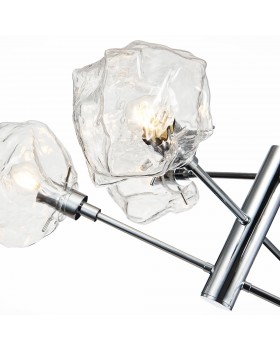 SL1175.102.06 Люстра потолочная ST-Luce хром/прозрачный E14 6*40W Portici-foto3