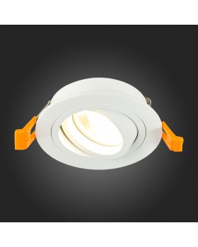 ST251.518.01 Св-к встр. Белый GU10 1*50W IP20 L90xW90xH27 220V Без ламп ST251-foto7