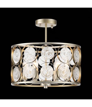 SL1105.202.06 Светильник потолочный ST-Luce Золотистый с патиной/Золотистый, Прозрачный E14 6*60W SERANDA-foto10