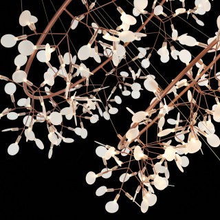 SL379.203.486 Люстра подвесная ST-Luce Медный/Белый LED 486*0,5W 3500K RAFINA-foto6