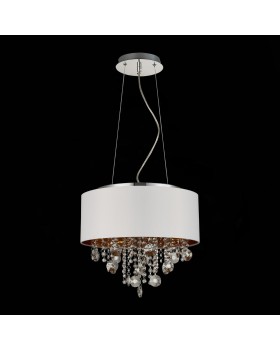 SL1350.503.04 Светильник подвесной ST-Luce Хром/Белый, Золотистый, Прозрачный E14 4*40W LACCHIA-foto10