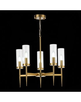 SL1159.303.05 Люстра подвесная ST-Luce Латунь/Латунь, Прозрачный E14 5*60W ACAZIO-foto11