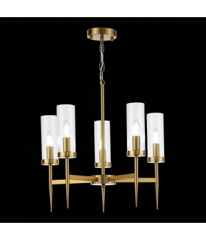SL1159.303.05 Люстра подвесная ST-Luce Латунь/Латунь, Прозрачный E14 5*60W ACAZIO-foto11