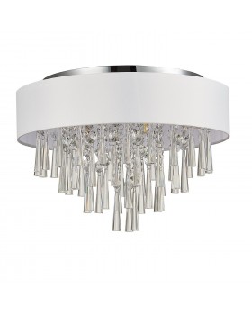 SL1351.502.06 Светильник потолочный ST-Luce Хром/Белый, Прозрачный G9 6*5W MIRIA-foto2