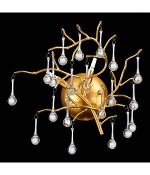 SL1651.201.02 Бра ST-Luce Золотистый/Золотистый G9 2*5W Anzio-foto3