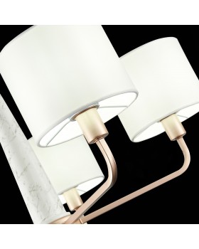 SL1163.203.05 Светильник подвесной ST-Luce Матовое золото/Белый E14 5*40W VELLINO-foto8