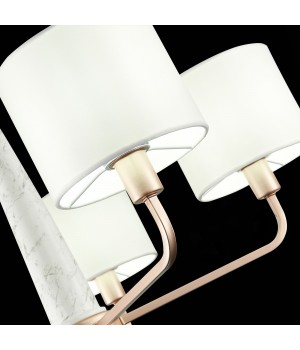 SL1163.203.05 Светильник подвесной ST-Luce Матовое золото/Белый E14 5*40W VELLINO-foto8