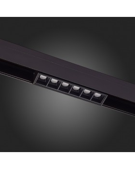 ST361.436.06 Магнитный трековый светильник Черный LED 1*6W 3000K 532Lm Ra>80 36° IP20 L115xW22xH44 48V SEIDE-foto8