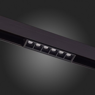 ST361.436.06 Магнитный трековый светильник Черный LED 1*6W 3000K 532Lm Ra>80 36° IP20 L115xW22xH44 48V SEIDE-foto8