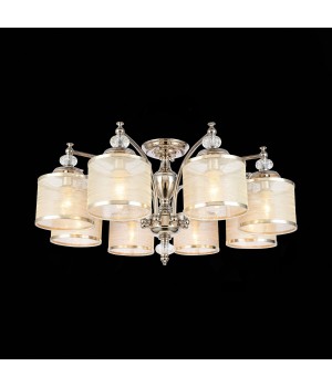 SL1750.102.08 Люстра потолочная ST-Luce Никель/Золотистый E14 8*40W CORESIA-foto3