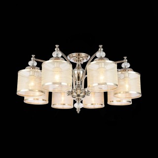 SL1750.102.08 Люстра потолочная ST-Luce Никель/Золотистый E14 8*40W CORESIA-foto3