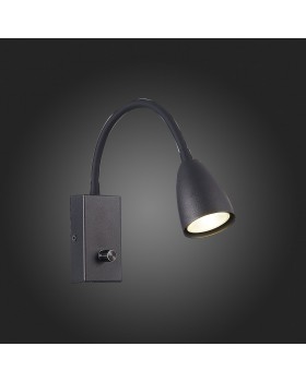 SL1014.401.01 Светильник настенный ST-Luce Черный/Черный GU10 1*3W AMIO-foto7