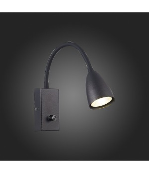 SL1014.401.01 Светильник настенный ST-Luce Черный/Черный GU10 1*3W AMIO-foto7