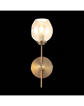 SL1500.201.01 Светильник настенный ST-Luce Золотистый/Янтарный E14 1*40W FOVIA-foto5