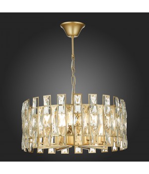 SL1626.203.08 Люстра подвесная ST-Luce шампань/шампань, прозрачный E14 8*40W Anzio-foto5