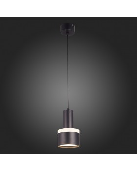 ST102.443.12 Светильник подвесной Черный LED 1*12W 4000K 936Lm Ra>80 120° IP20 D100xH160 170-240V PANAGGIO-foto5