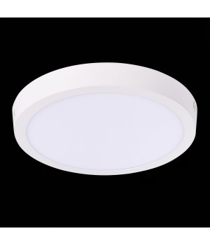 ST112.532.18 Светильник настенно-потолочный Белый LED 1*18W 3000K 1 225Lm Ra80 120° IP20 D210xH28 90-265V NUBES-foto4