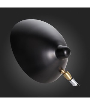 SL305.404.01 Прикроватная лампа ST-Luce Черный/Черный, Белый E27 1*60W SPRUZZO-foto4