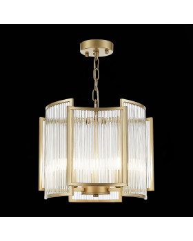 SL1234.203.03 Люстра подвесная ST-Luce Шампань/Прозрачный, Шампань E14 3*60W Cosenza-foto5