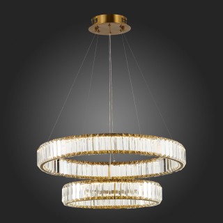 SL1622.303.02 Люстра подвесная ST-Luce Латунь/Прозрачный LED 1*70W 4000K TIVOLI-foto7