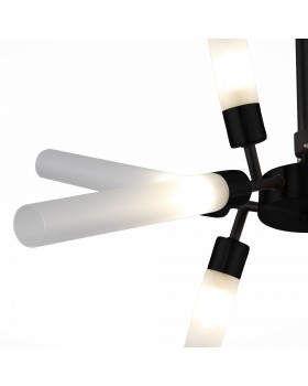 SL1620.402.08 Люстра потолочная ST-Luce Черный/Белый G9 8*5W SPLIO-foto3