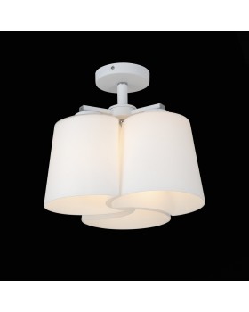 SL543.502.03 Люстра потолочная ST-Luce Серебристый/Белый E27 3*60W CHIELLO-foto2