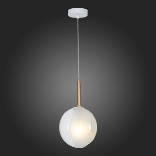 SL1183.503.01 Подвес ST-Luce Латунь/Белый G9 1*5W Foligno-foto5