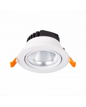 ST211.538.24.36 Св-к встр. Белый LED 1*24W 3000K 1 800Lm Ra80 36° IP20 D138xH88 220-240V MIRO-foto2