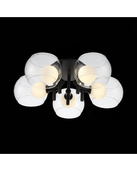 SL1483.402.05 Светильник потолочный ST-Luce Черный/Прозрачный, Белый G9 5*5W ELLETO-foto8