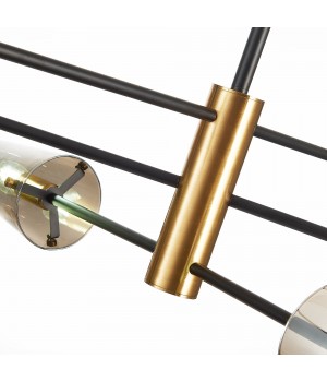 SL1209.302.06 Светильник потолочный ST-Luce Бронза,Черный/Дымчатый E14 6*40W MORAVE-foto10