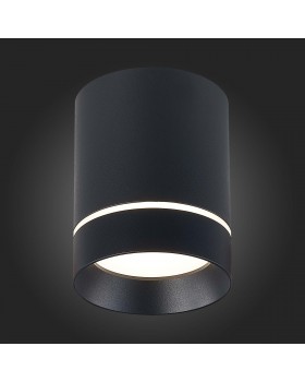ST115.442.12 Светильник потолочный Черный LED 1*12W 4000K 840Lm Ra>90 120° IP20 D79xH100 170-240V ST115-foto4