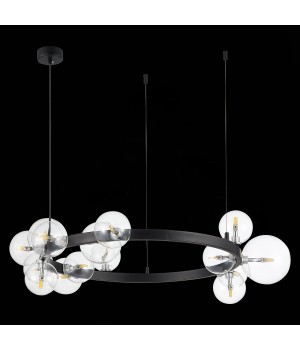 SL1165.402.15 Светильник подвесной ST-Luce Черный/Прозрачный G4 15*5W NECTON-foto8