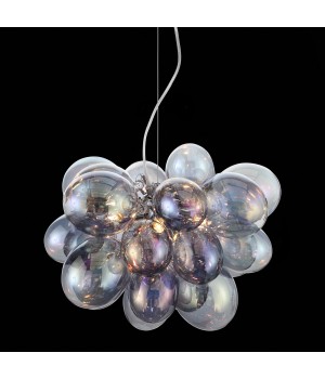 SL432.703.06 Люстра подвесная ST-Luce Хром/Перламутровый G9 6*5W SOSPIRO-foto6