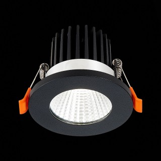 ST704.438.10 Св-к встр. Черный LED 1*10W 3000K 900Lm Ra>90 38° IP20 D80xH60 170-240V ST704-foto4