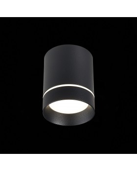 ST115.432.07 Светильник потолочный Черный LED 1*7W 3000K 490Lm Ra>90 120° IP20 D79xH100 170-240V ST115-foto3
