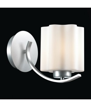 SL116.501.01 Бра ST-Luce Серебристый/Белый E27 1*60W ONDE-foto2