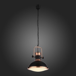 SL404.403.01 Подвес ST-Luce Медь,Черный/Белый E27 1*60W LANTERIO-foto5