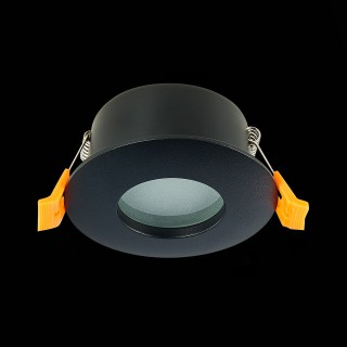 ST213.408.01 Св-к встр. Черный GU10 1*50W  IP44 L84xW84xH50 220V Без ламп ST213-foto5