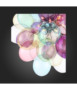 SL432.153.12 Светильник подвесной ST-Luce Хром/Разноцветный G9 12*5W SOSPIRO-foto8