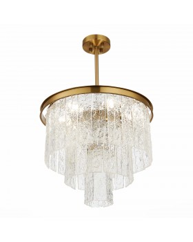 SL1230.302.06 Люстра потолочная ST-Luce Латунь/Прозрачный E14 6*60W STABIA-foto3